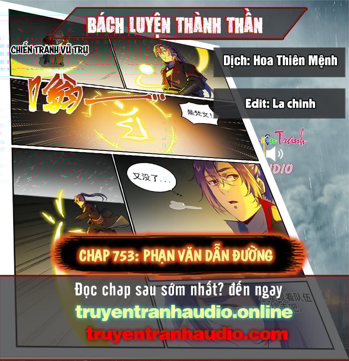 Bách Luyện Thành Thần Chap 753 - Next Chap 754