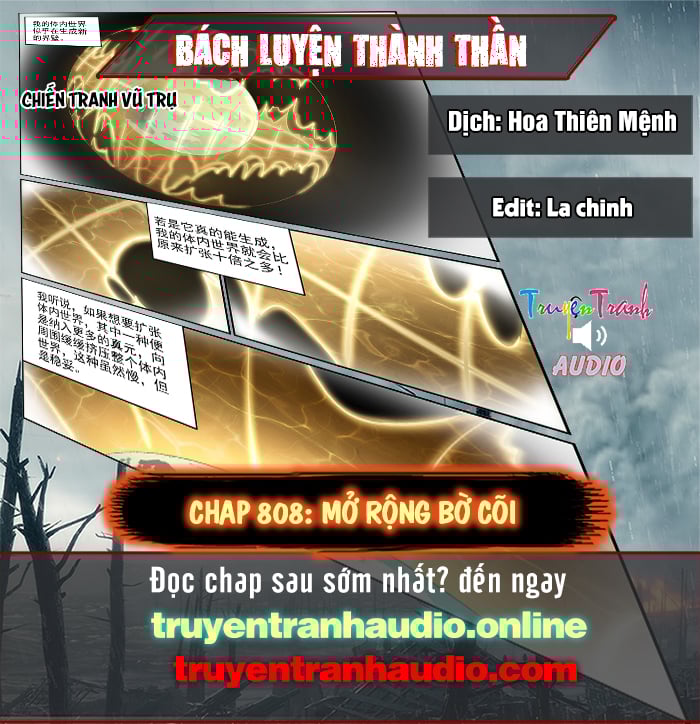 Bách Luyện Thành Thần Chap 808 - Next Chap 809