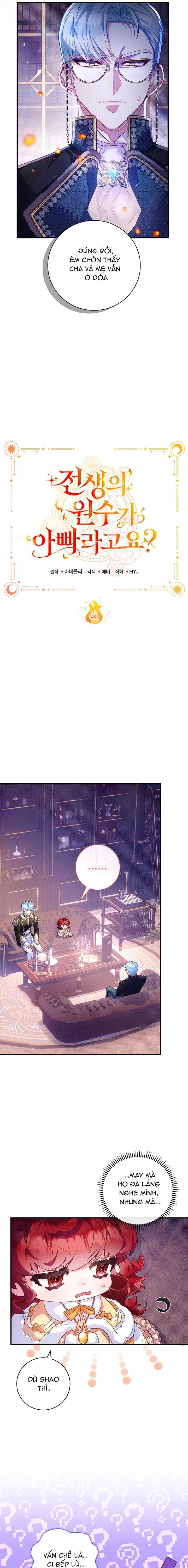 Papa Là Kẻ Thù Kiếp Trước Của Tôi? Chap 4 - Next Chap 5