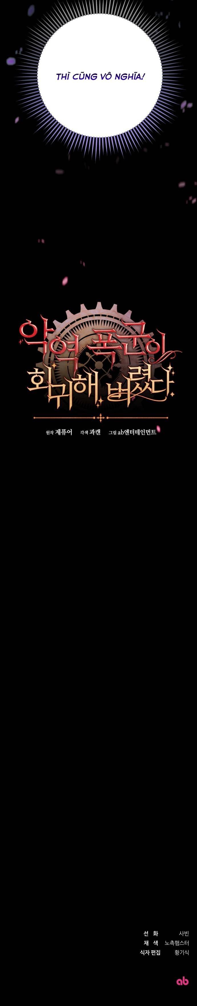 Bạo Chúa Độc Ác Trở Lại Chap 1 - Next Chap 2