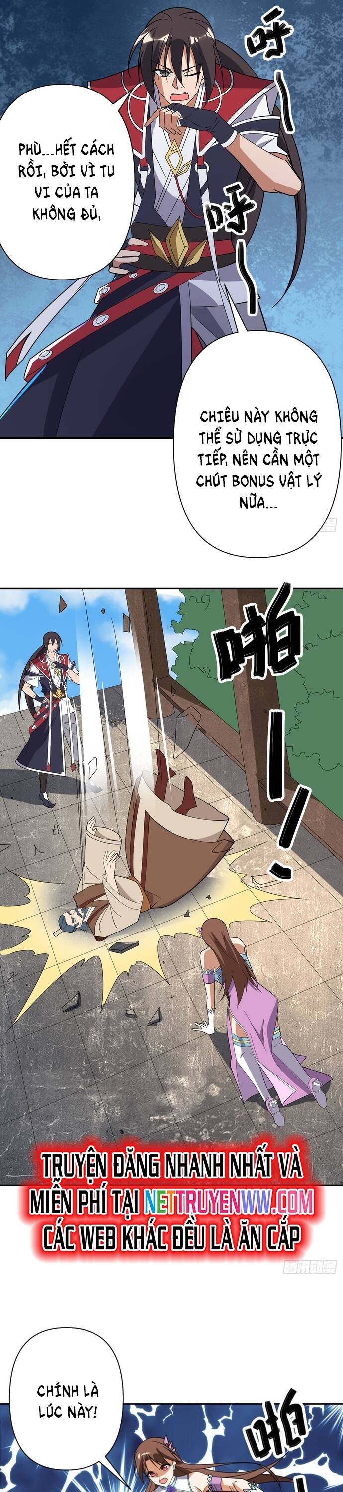 Giữa Trời Đất, Sao Có Thể Mãi Mãi Cam Chịu Dưới Người Khác! Chap 19 - Next Chap 20