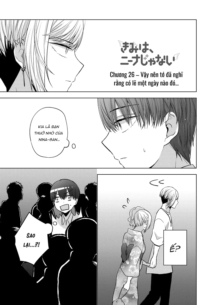 Kimi Wa Nina Janai! Chap 26 - Next Chap 27