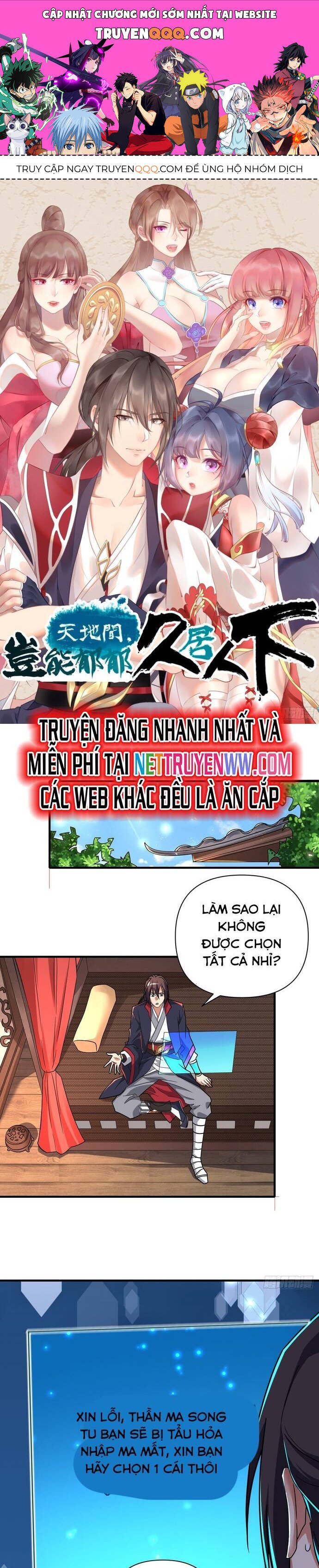 Giữa Trời Đất, Sao Có Thể Mãi Mãi Cam Chịu Dưới Người Khác! Chap 9 - Next Chap 10