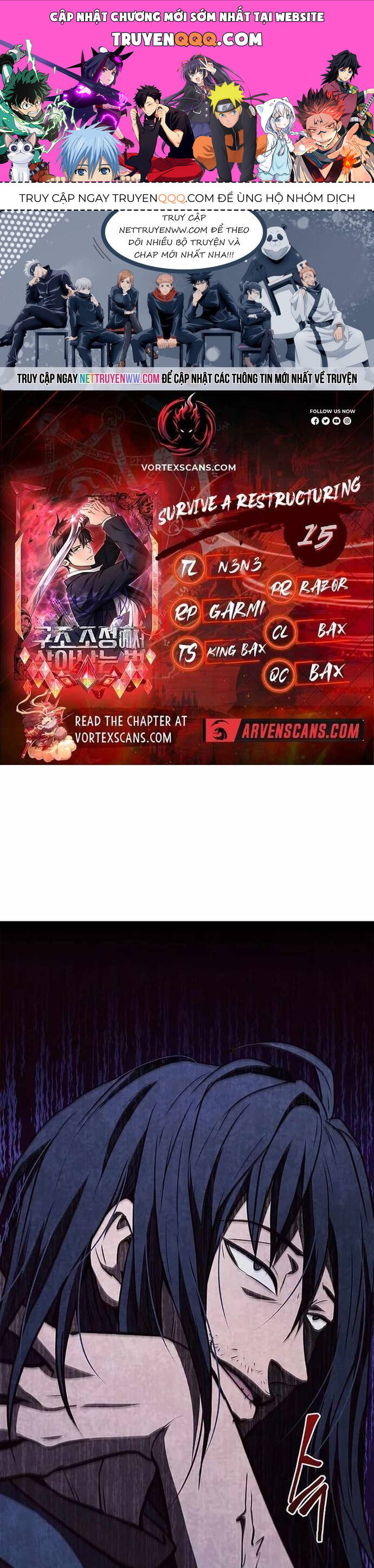 Cách Sống Sót Sau Quá Trình Tái Cơ Cấu Chap 15 - Next Chap 16