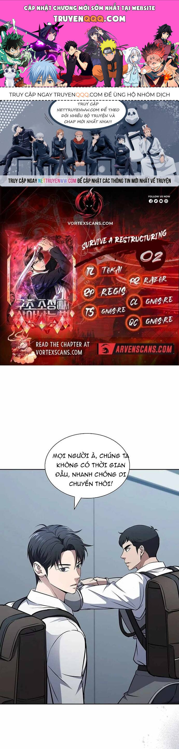 Cách Sống Sót Sau Quá Trình Tái Cơ Cấu Chap 14 - Next Chap 15