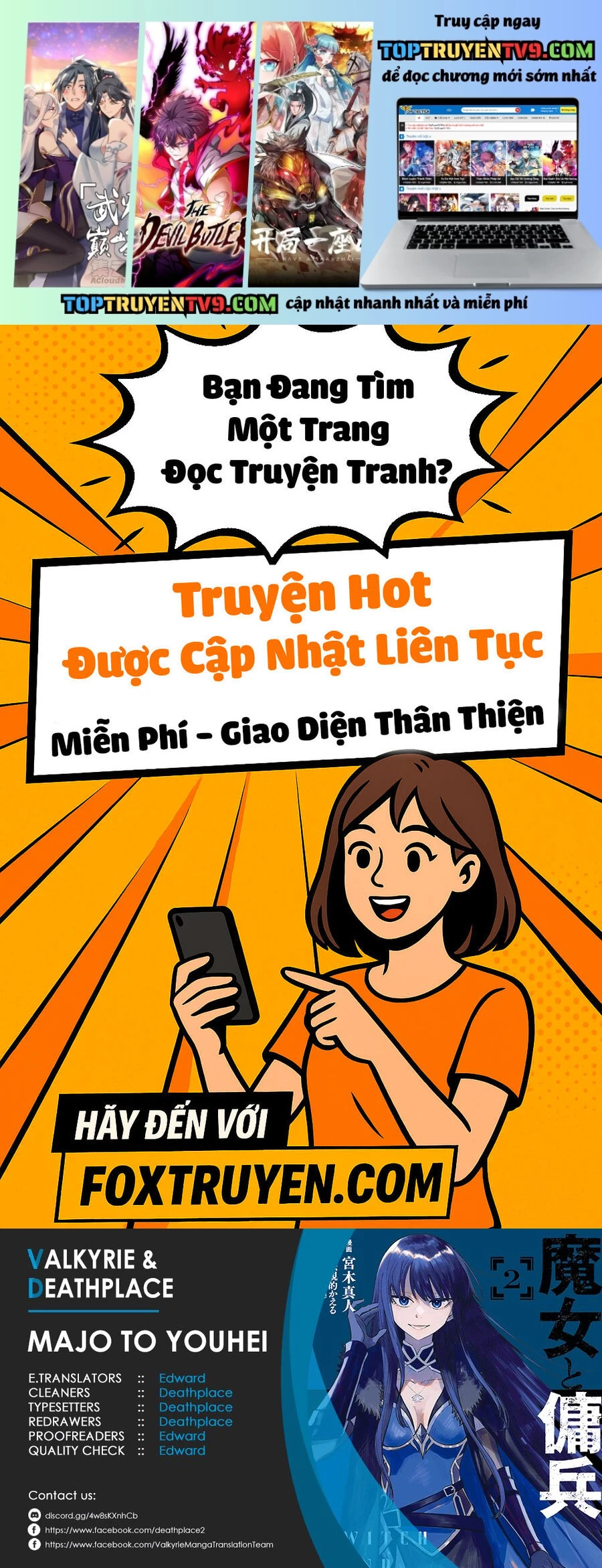 Phù Thuỷ Và Lính Đánh Thuê Chap 29 - Next Chap 30