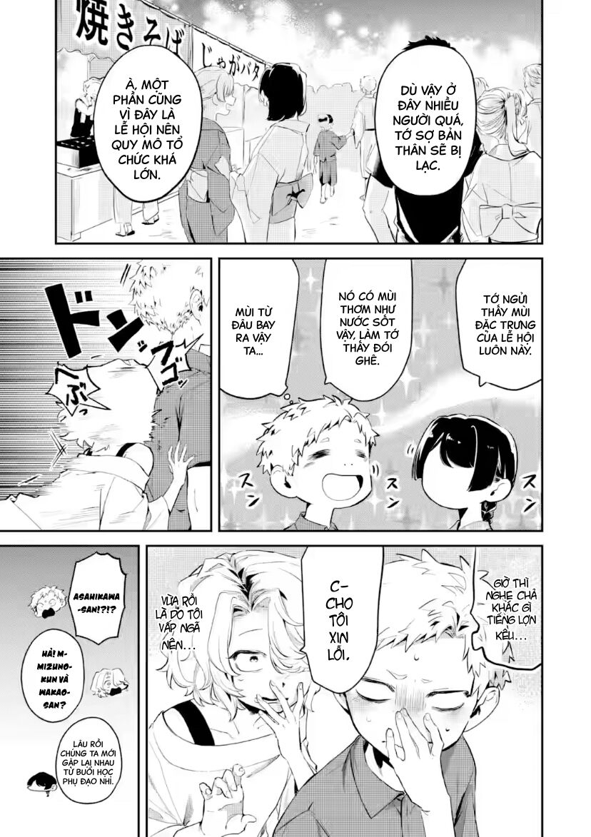 Cô Bạn Wakao-San Bàn Bên Có Vẻ Nhìn Thấy Gương Mặt Của Tôi Nhưng Tôi Thì Không Chap 19 - Next Chap 20