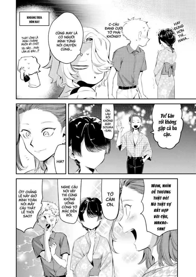 Cô Bạn Wakao-San Bàn Bên Có Vẻ Nhìn Thấy Gương Mặt Của Tôi Nhưng Tôi Thì Không Chap 19 - Next Chap 20