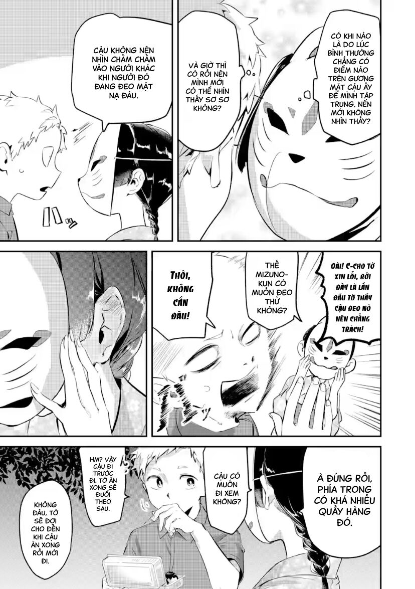 Cô Bạn Wakao-San Bàn Bên Có Vẻ Nhìn Thấy Gương Mặt Của Tôi Nhưng Tôi Thì Không Chap 19 - Next Chap 20