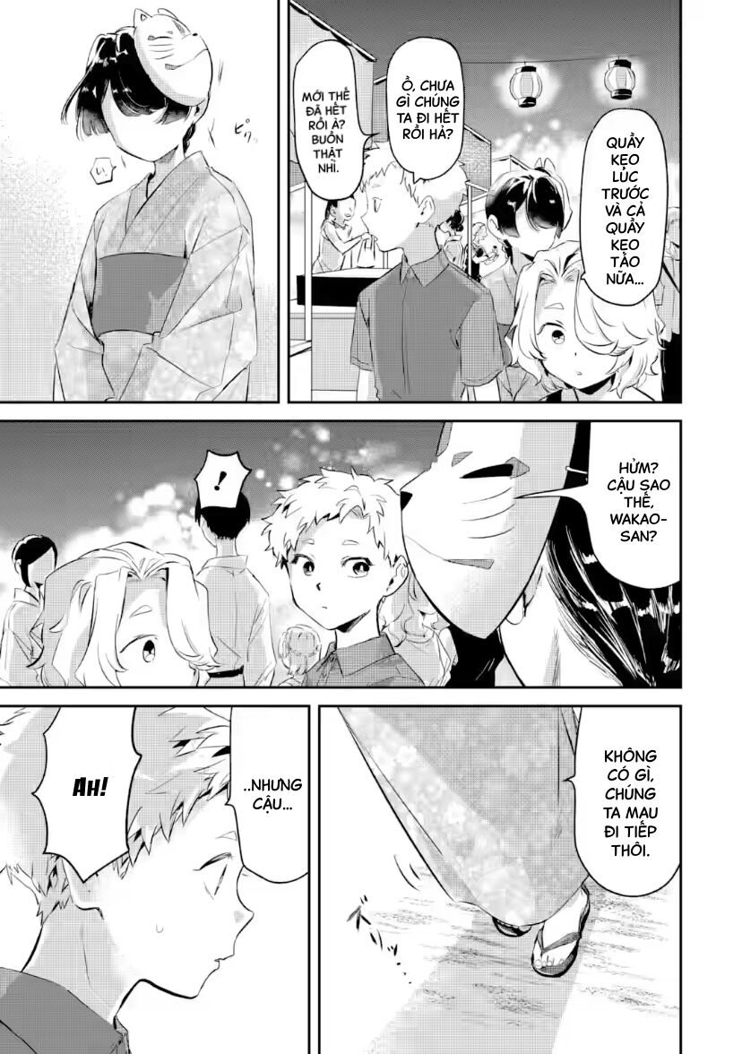 Cô Bạn Wakao-San Bàn Bên Có Vẻ Nhìn Thấy Gương Mặt Của Tôi Nhưng Tôi Thì Không Chap 19 - Next Chap 20