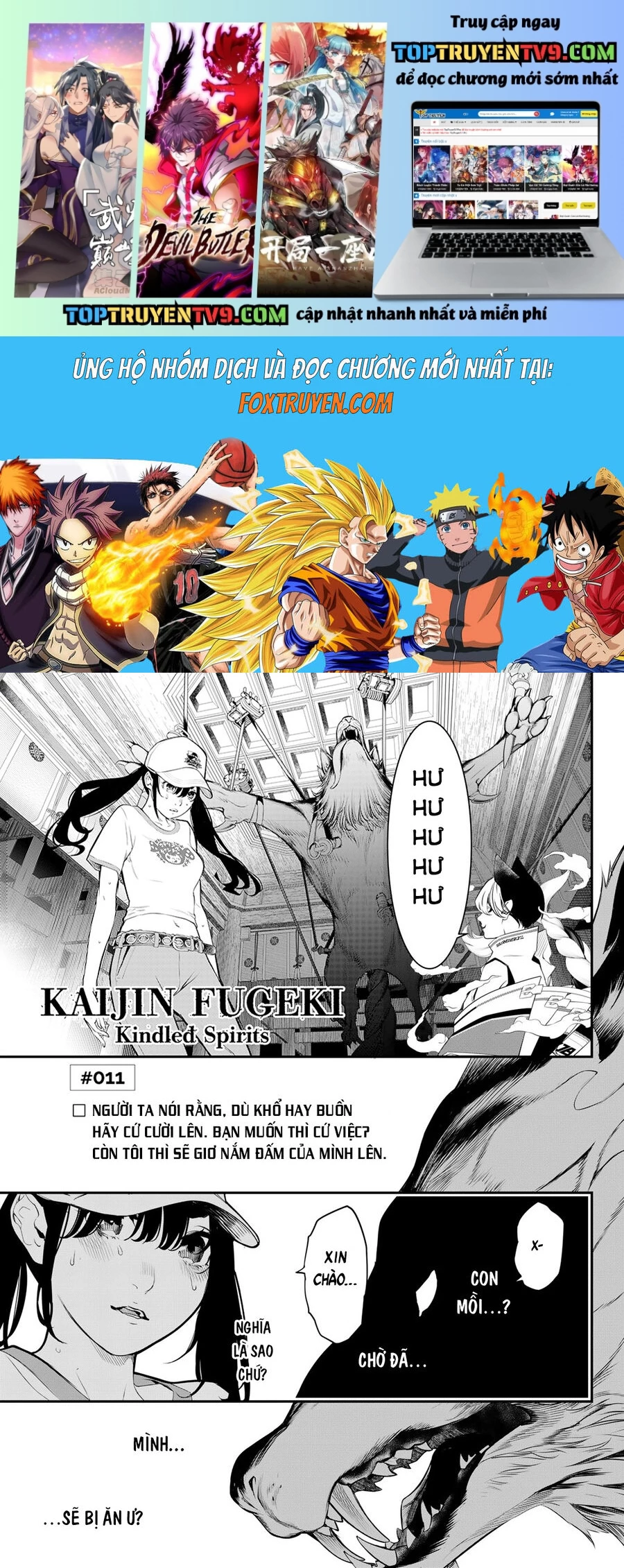 Kaijin Fugeki Chap 11 - Next Chap 12