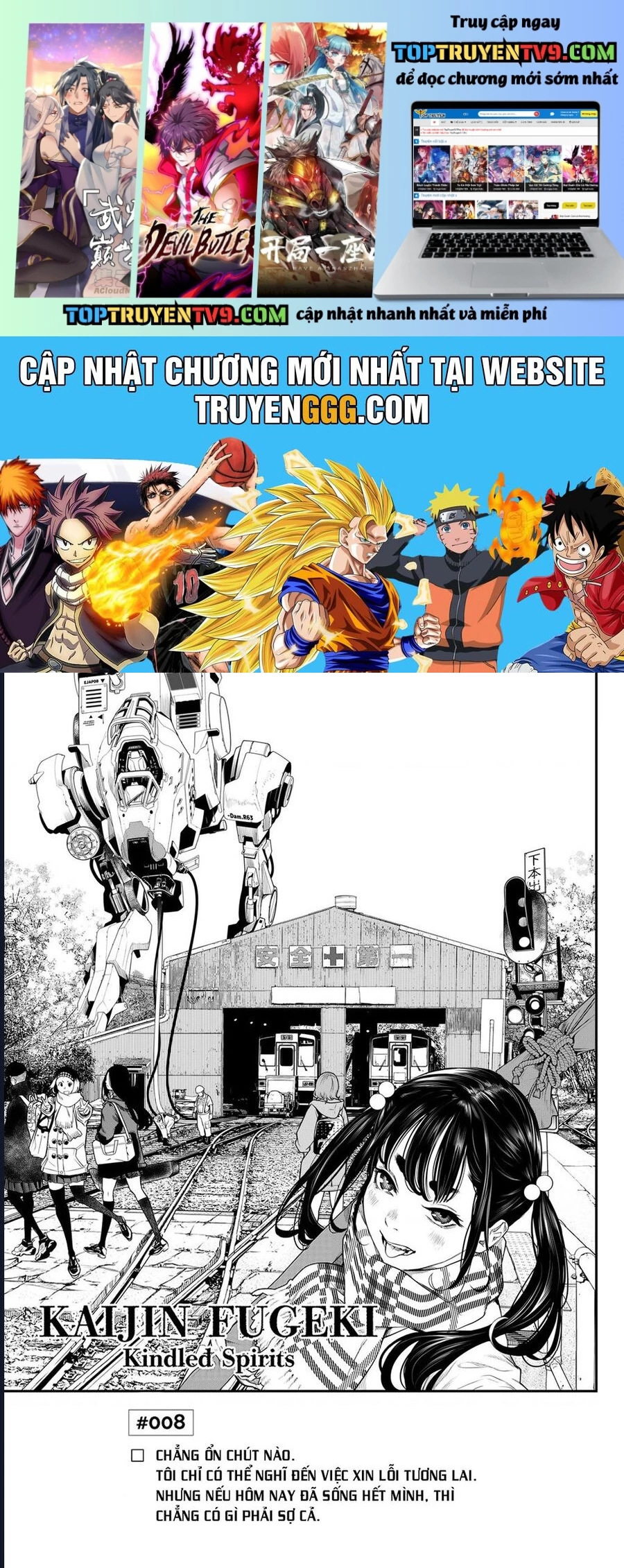 Kaijin Fugeki Chap 8 - Next Chap 9