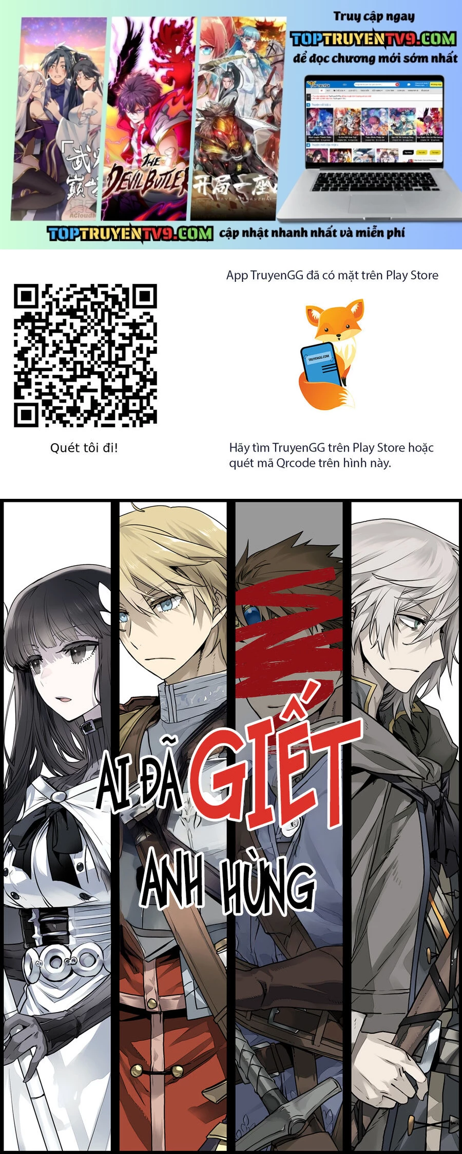 Ai Đã Giết Anh Hùng Chap 0 - Next Chap 1