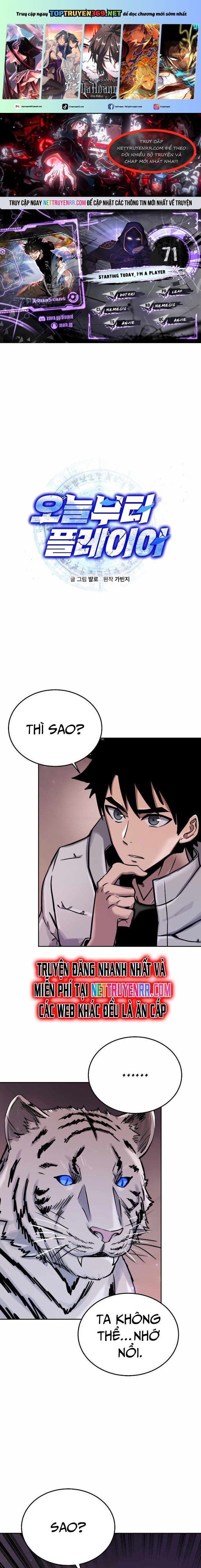 Từ Hôm Nay, Tôi Là Một Người Chơi Chap 71 - Next Chap 72