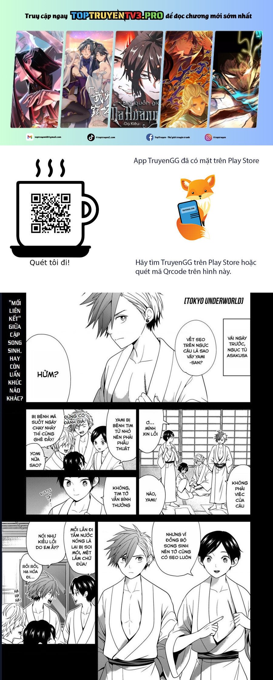 Địa Phủ Tokyo Chap 60 - Next Chap 61
