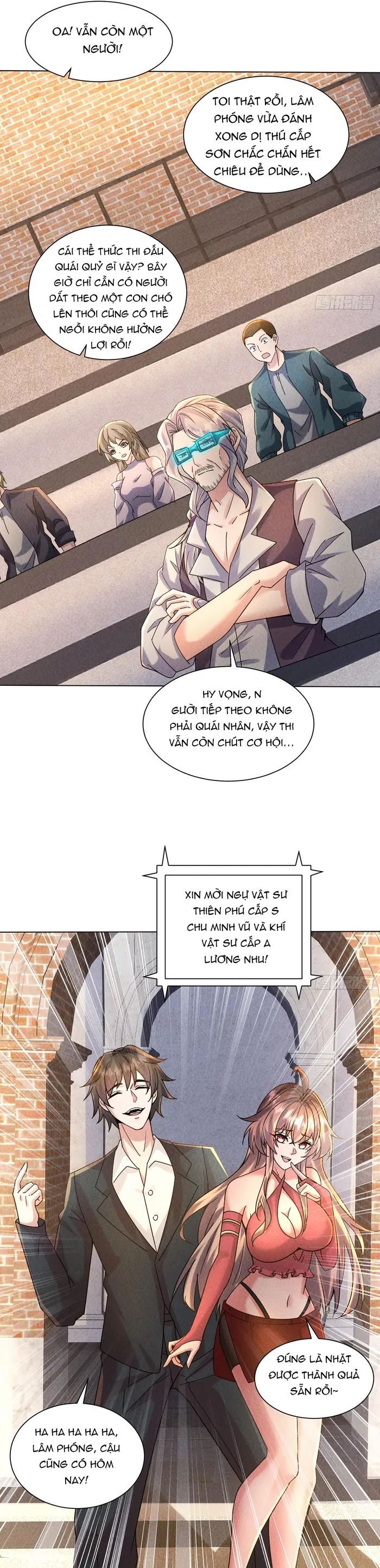 Thần Cấp Ngự Vật: Ta Có Thể Ký Vô Hạn Khế Ước Với Nữ Thần Chap 15 - Next Chap 16