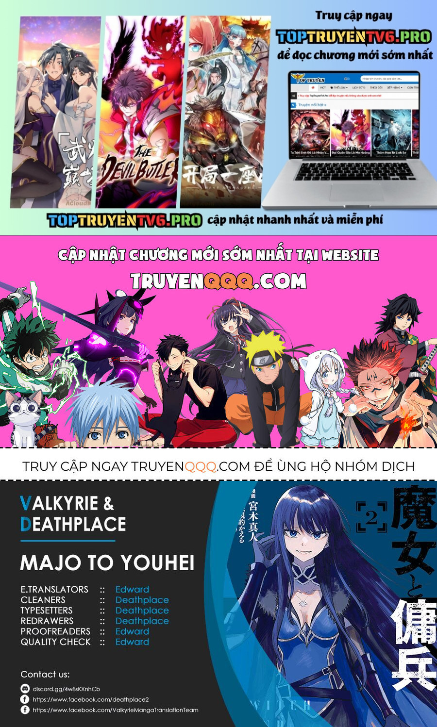 Phù Thuỷ Và Lính Đánh Thuê Chap 15 - Next Chap 16