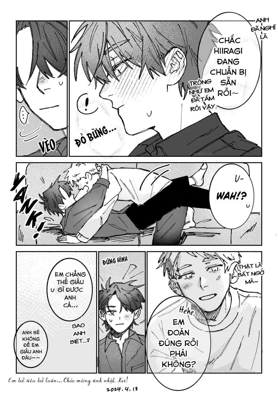 Kousuke X Natsuki Chap 14 - Next Chap 15