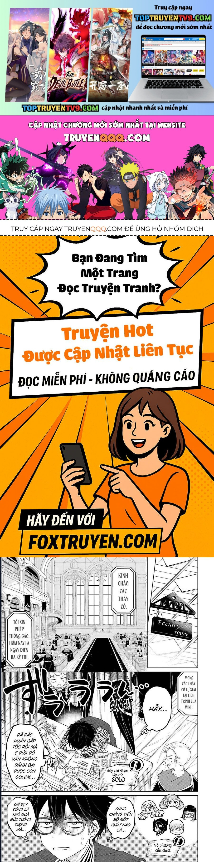 Thầy Ơi! Bọn Em Sẽ Hủy Diệt Thế Giới Chap 11 - Next Chap 12