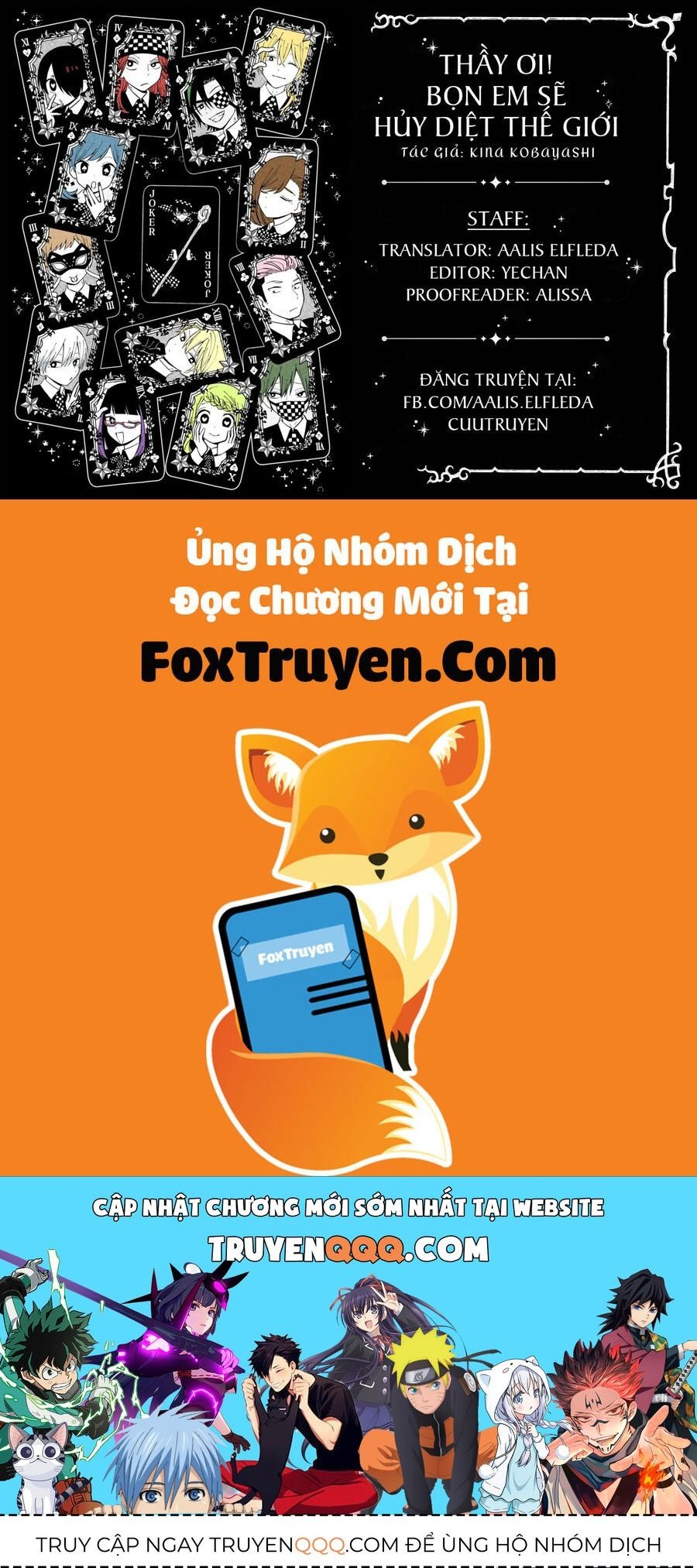 Thầy Ơi! Bọn Em Sẽ Hủy Diệt Thế Giới Chap 11 - Next Chap 12