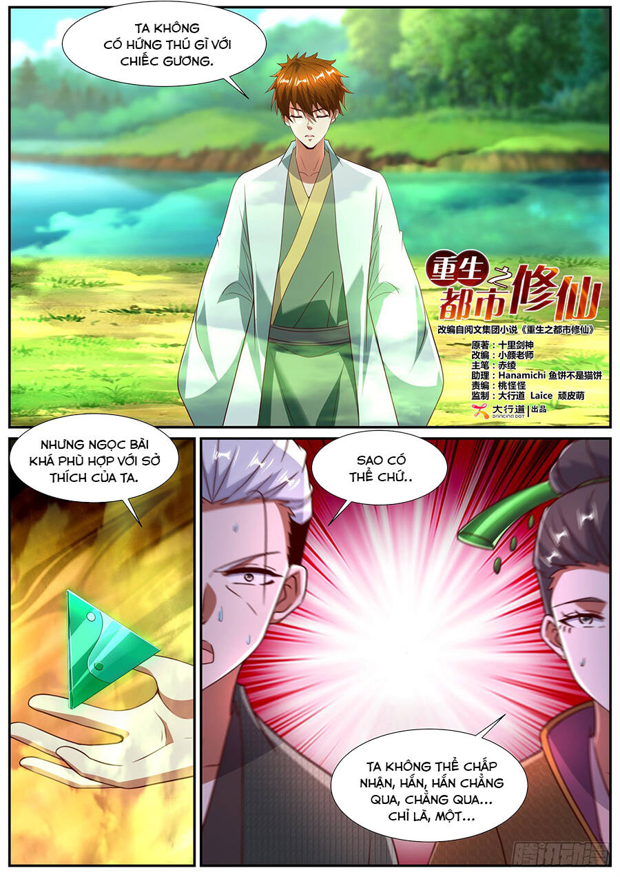 Trọng Sinh Đô Thị Tu Tiên Chap 1092 - Next Chap 1093
