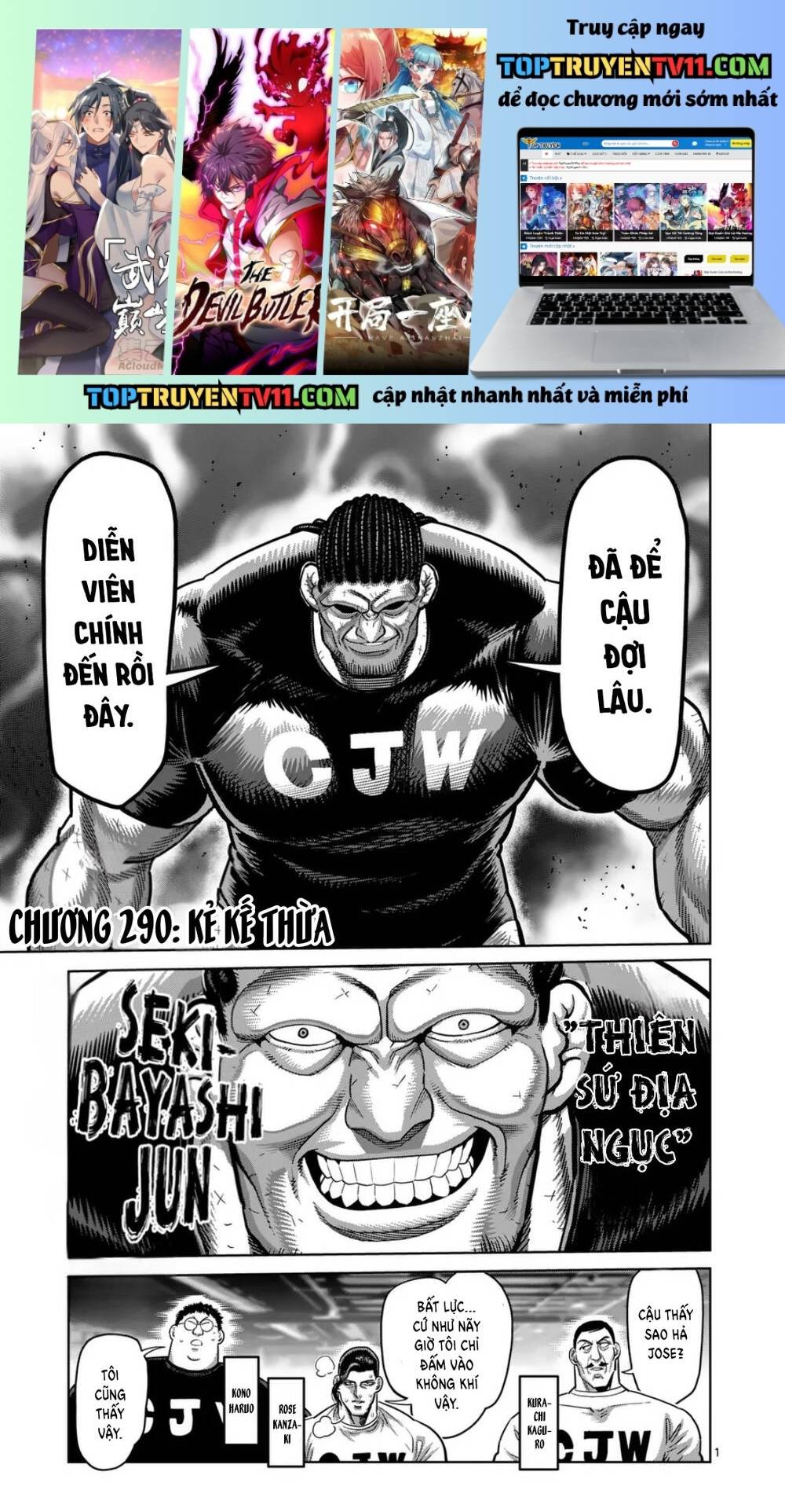 Kengan Omega Chap 290 - Next Chap 291