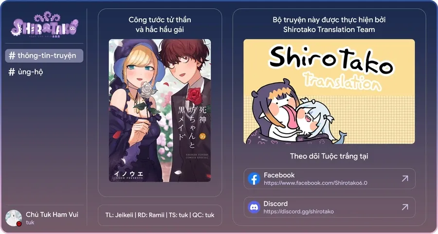 Shinigami Bocchan To Kuro Maid Chap 209 - Next Chap 210