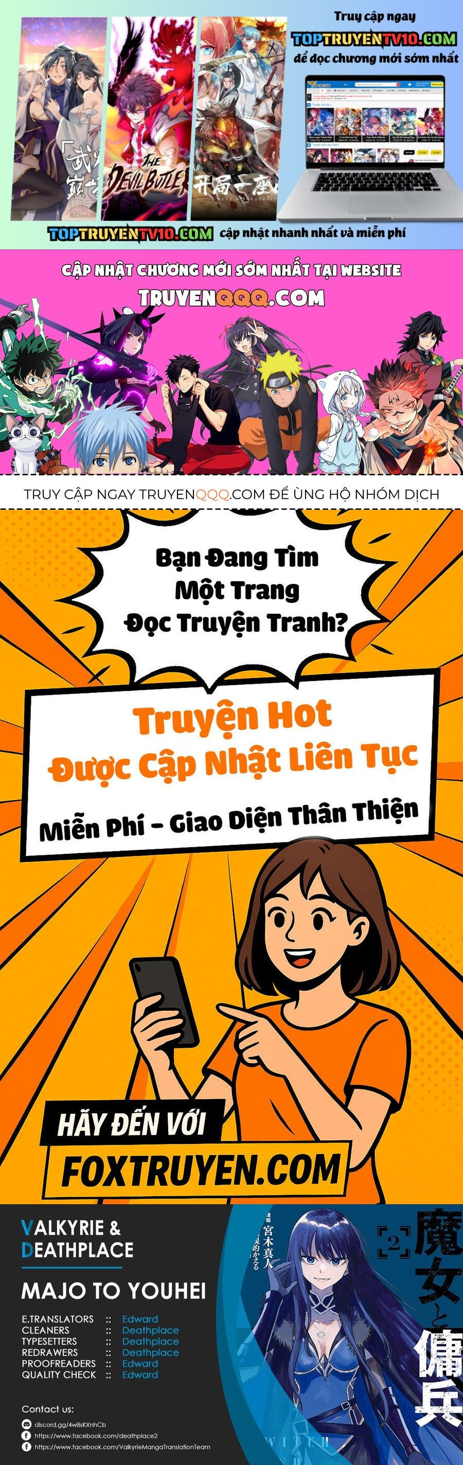 Phù Thuỷ Và Lính Đánh Thuê Chap 34 - Next Chap 35