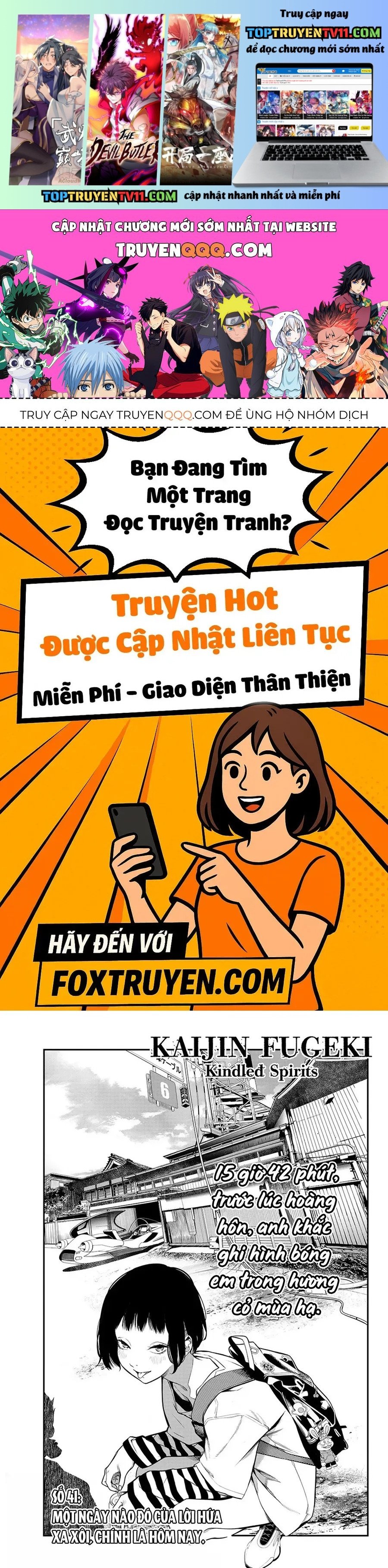 Kaijin Fugeki Chap 41 - Next Chap 42