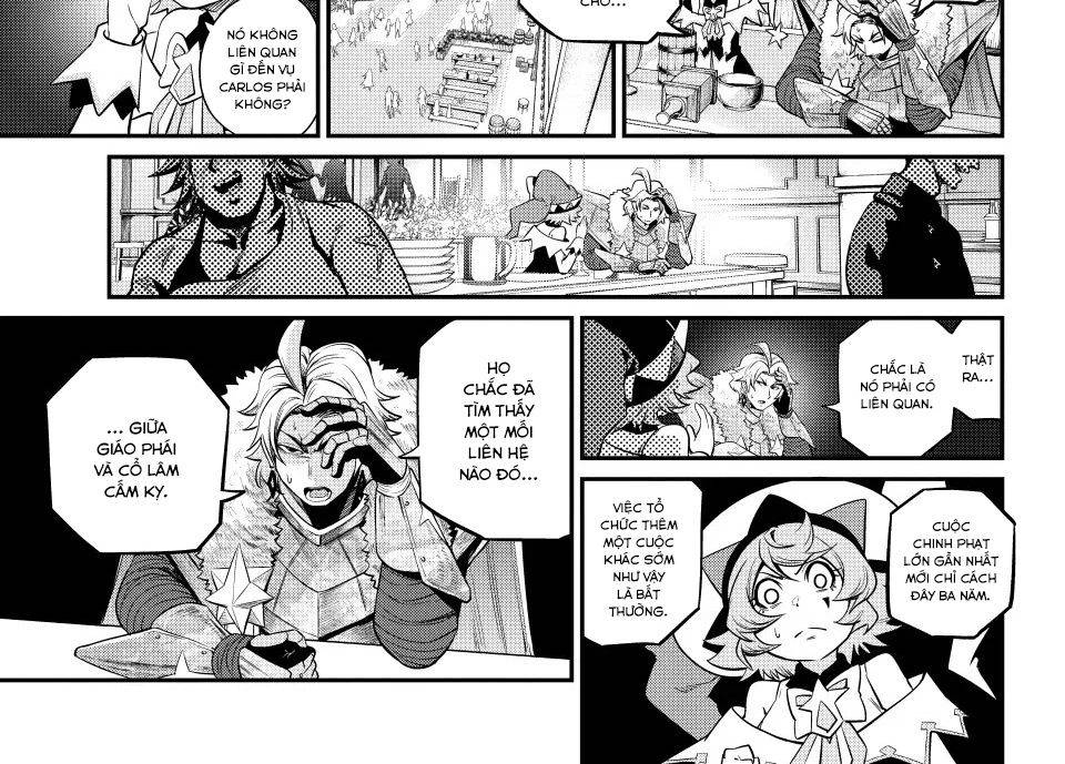 Kỵ Sĩ Chuyển Sinh Bị Lưu Đày, Trở Nên Bất Bại Nhờ Trò Chơi Chap 130 - Next Chap 131