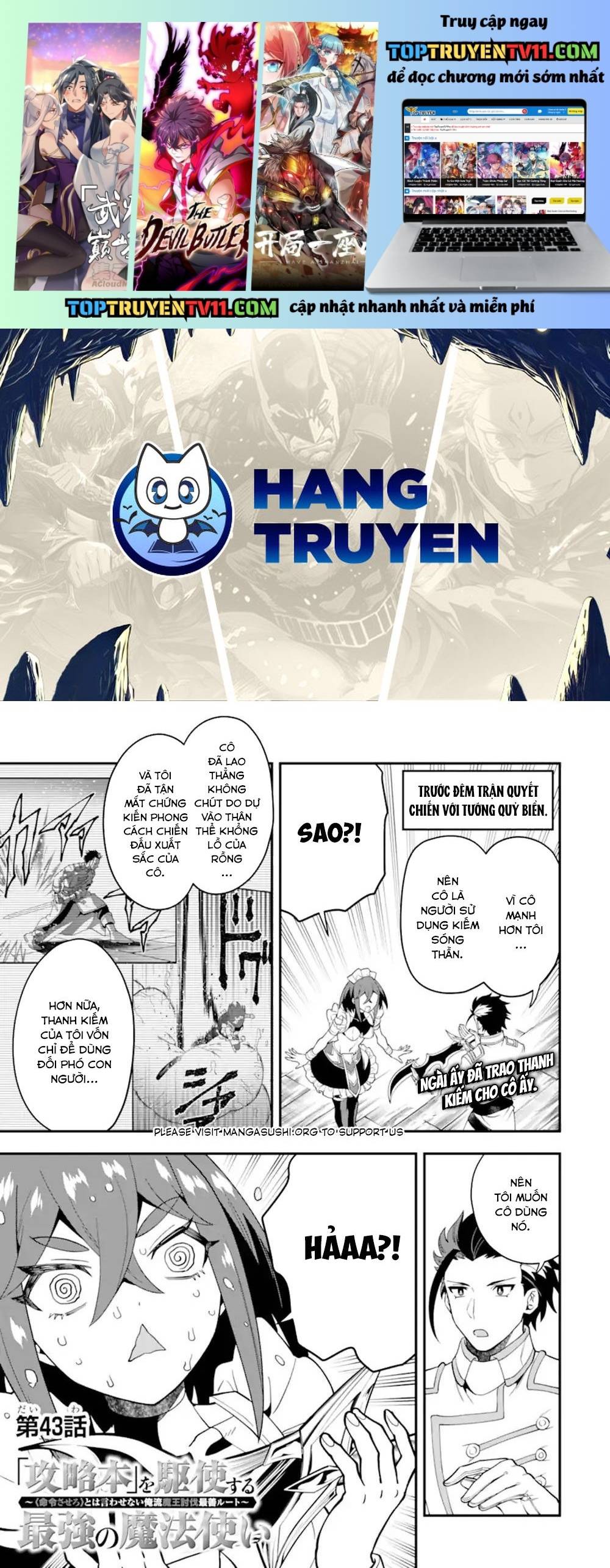Pháp Sư Mạnh Nhất Dùng Sách Chiến Lược, Tự Mình Tiêu Diệt Ma Vương Chap 43 - Next Chap 44