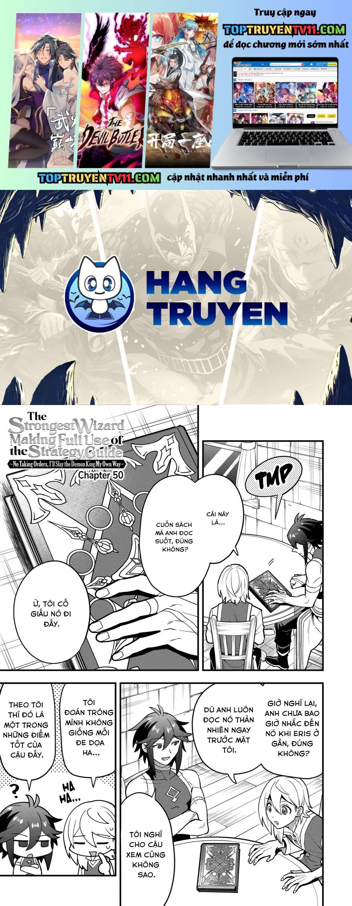 Pháp Sư Mạnh Nhất Dùng Sách Chiến Lược, Tự Mình Tiêu Diệt Ma Vương Chap 50 - Next Chap 51