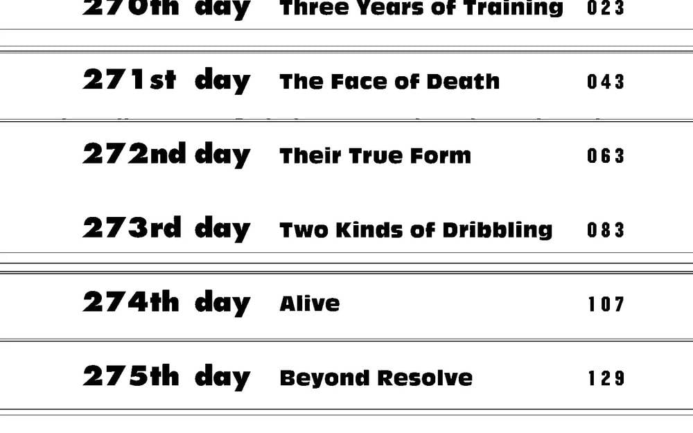 Days Chap 269 - Next Chap 270