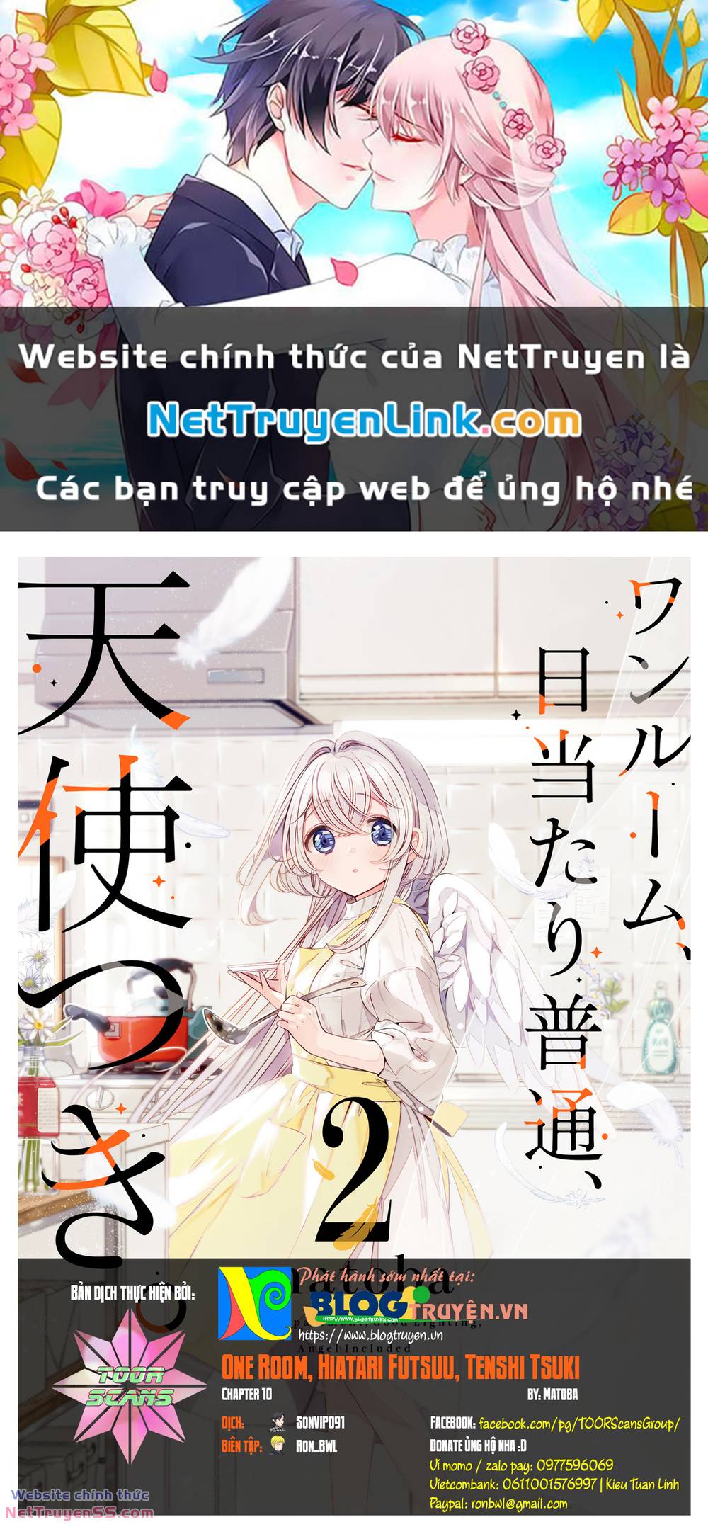 One Room, Hiatari Futsuu, Tenshi Tsuki Chap 10 - Next Chap 11