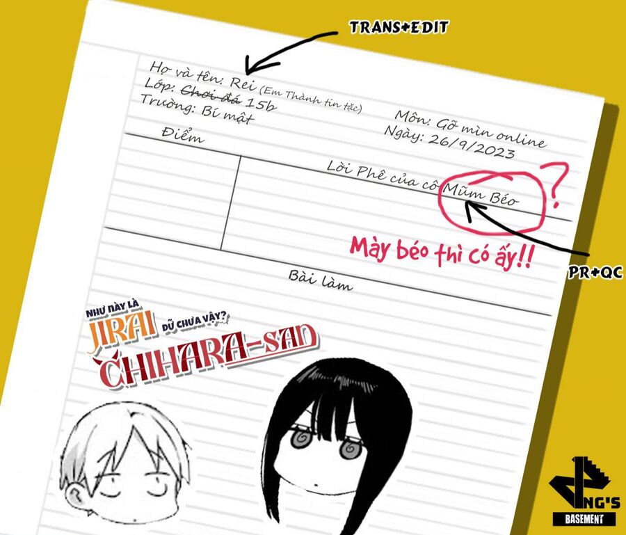 Jirai Nandesuka? Chihara-San Chap 54 - Next Chap 55