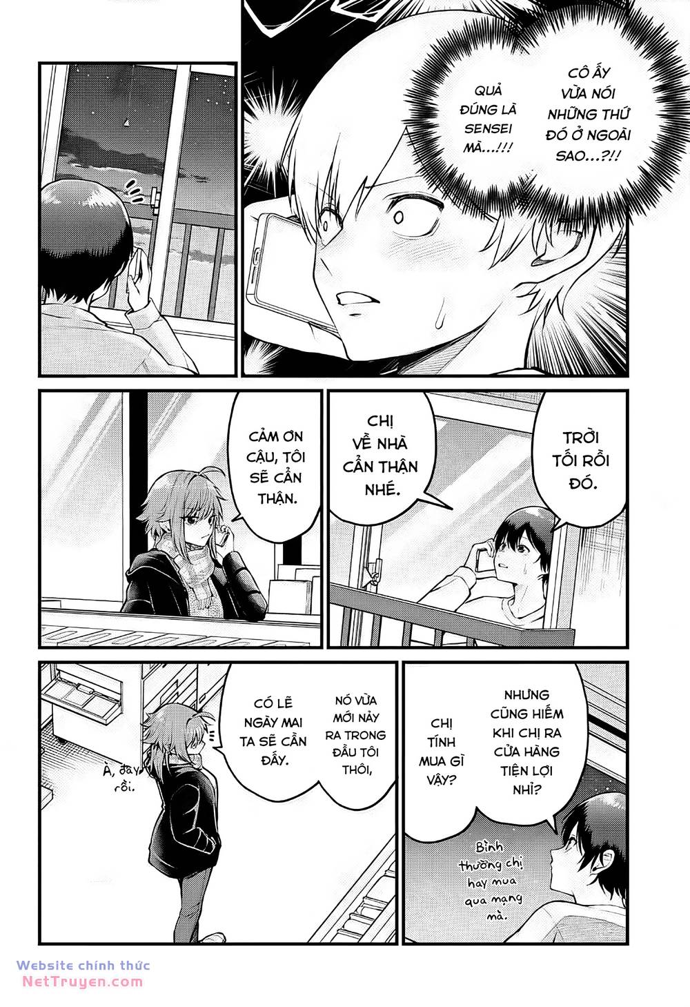 Akanabe-Sensei Chẳng Biết Xấu Hổ Là Gì Chap 4 - Next Chap 5