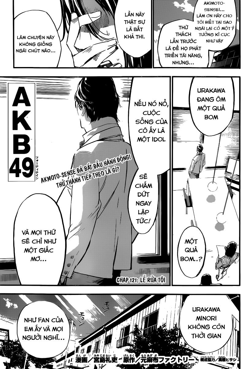Akb49 - Renai Kinshi Jourei Chap 121 - Next Chap 122