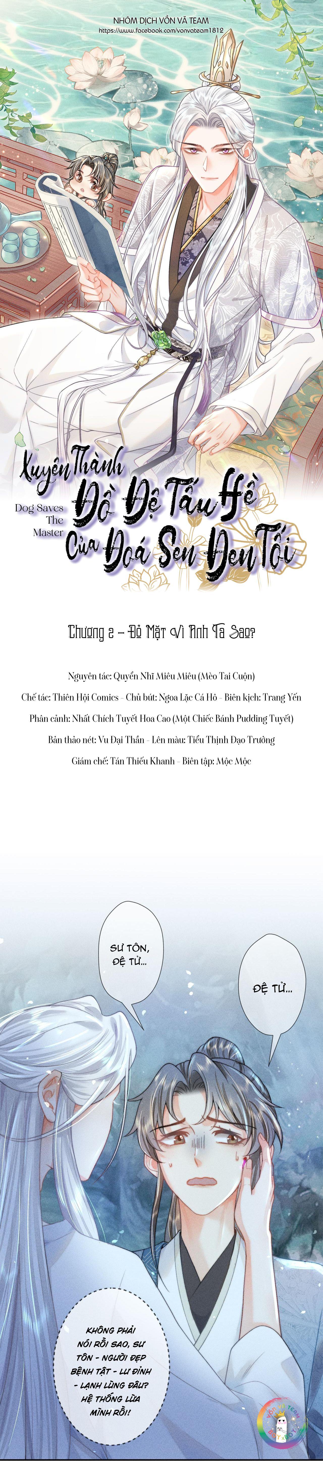 Xuyên Thành Đồ Đệ Tấu Hề Của Đoá Sen Đen Tối Chap 2 - Next Chap 3