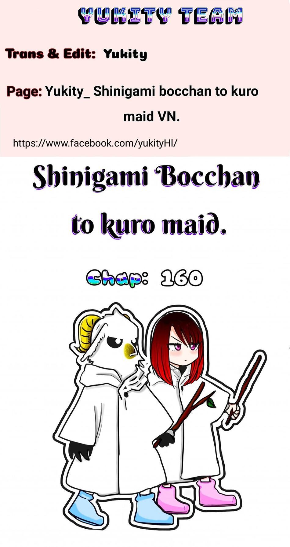Shinigami Bocchan To Kuro Maid Chap 160 - Next Chap 161