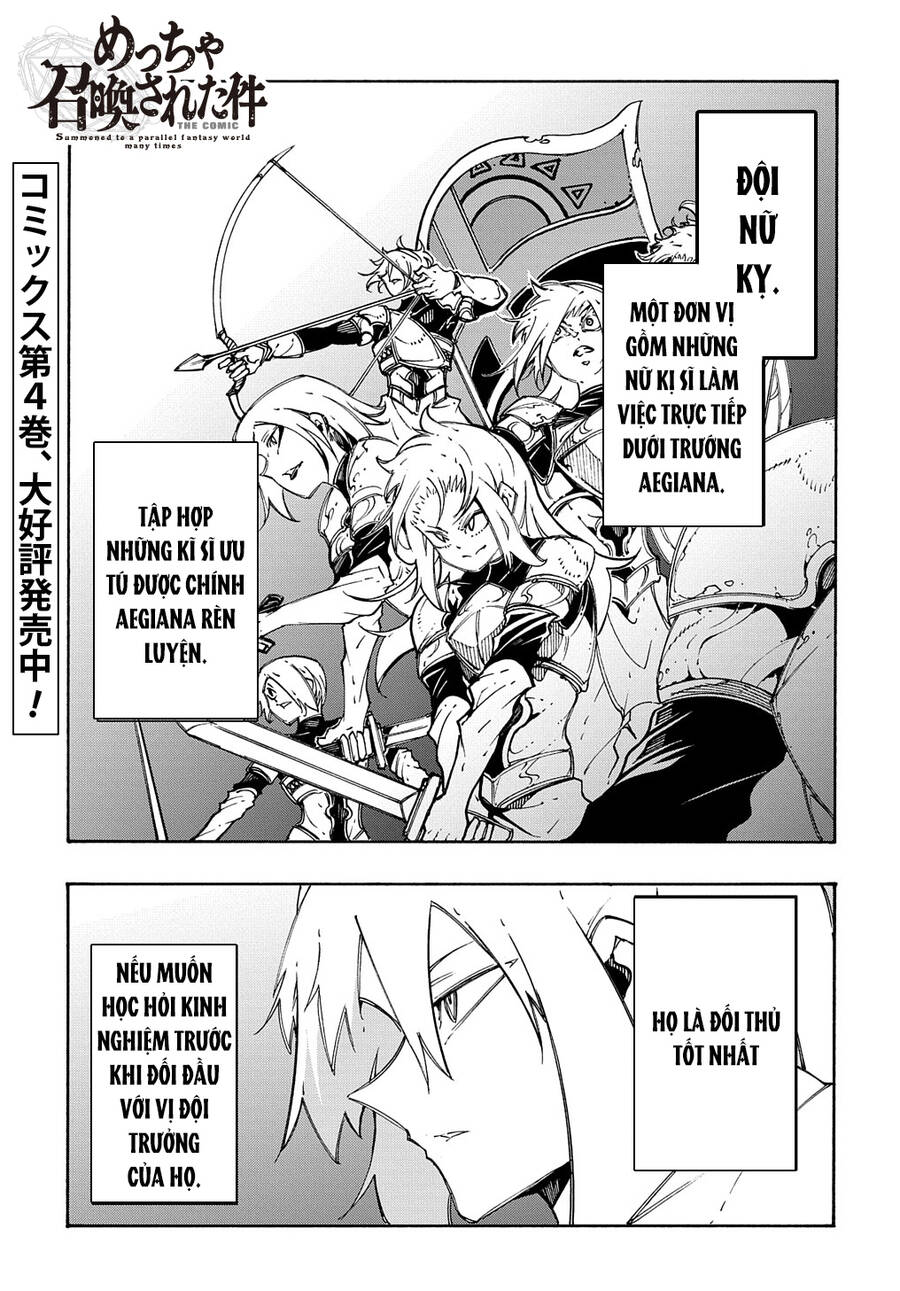 Kẻ Được Triệu Hồi Tới Thế Giới Giả Tưởng Vô Số Lần!! Chap 19 - Next Chap 20