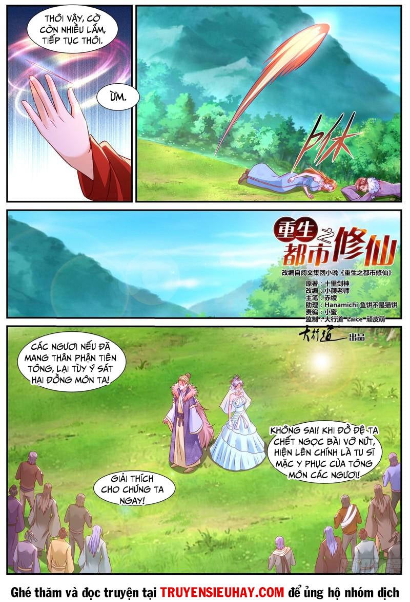 Trọng Sinh Đô Thị Tu Tiên Chap 849 - Next Chap 850