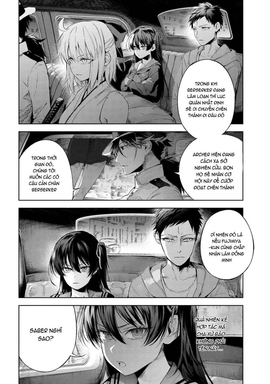 Fate/Type Redline - Truyền Kỳ Về Chén Thánh Đế Đô Chap 16.3 - Next Chap 17.3