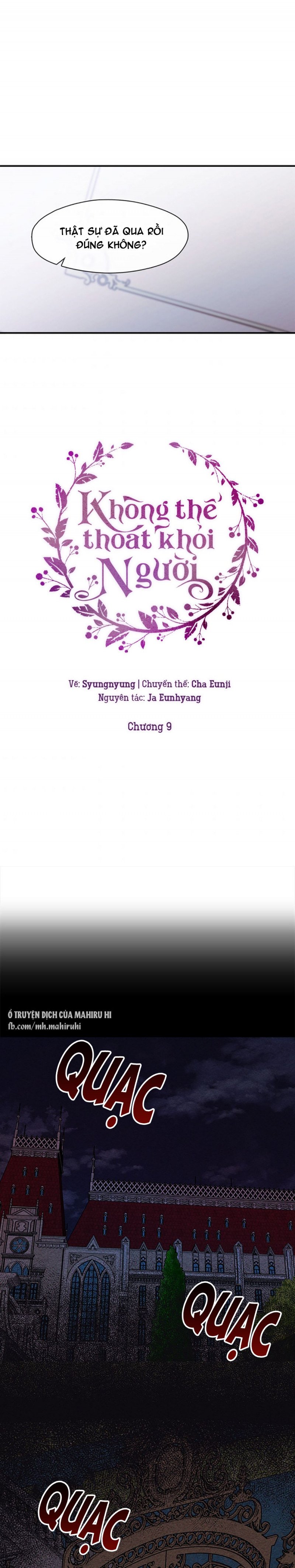 Không Thể Thoát Khỏi Người Chap 9 - Next Chap 10