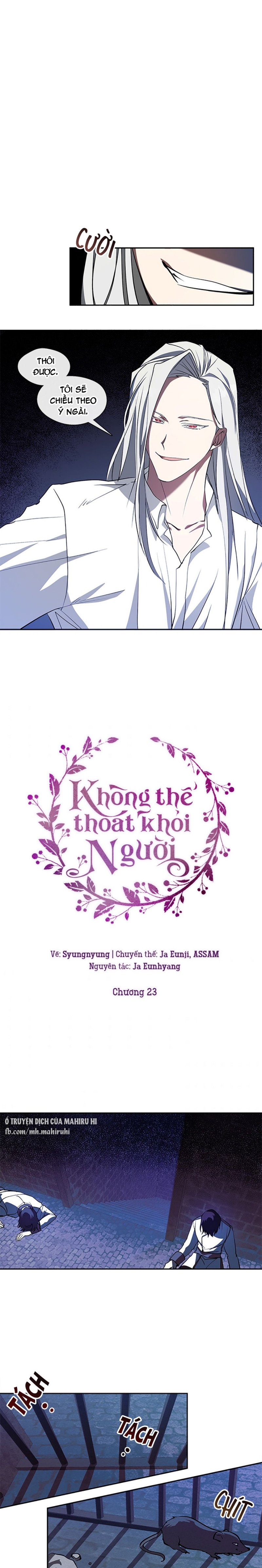 Không Thể Thoát Khỏi Người Chap 23 - Next Chap 24
