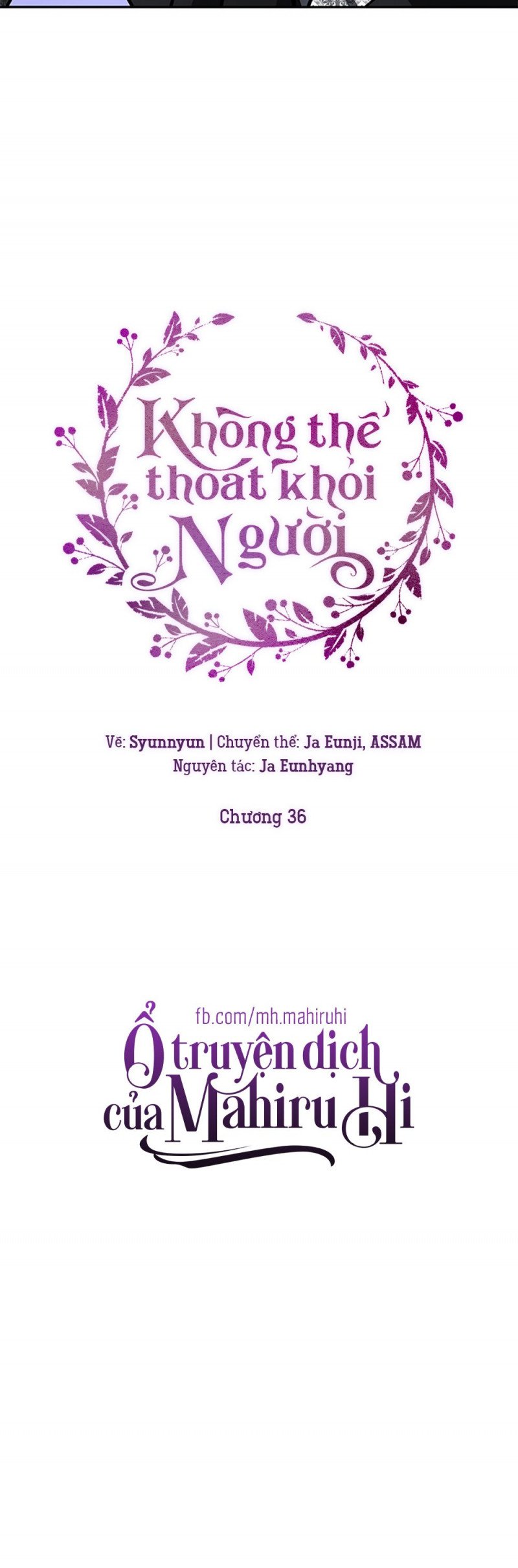 Không Thể Thoát Khỏi Người Chap 36.5 - Next Chap 37.5