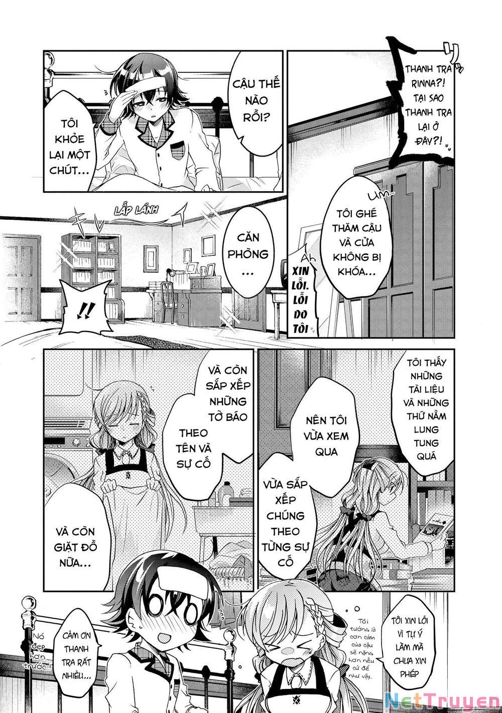 Rinna Keibu Wa Kokyuu Ga Dekinai Chap 12 - Next Chap 13